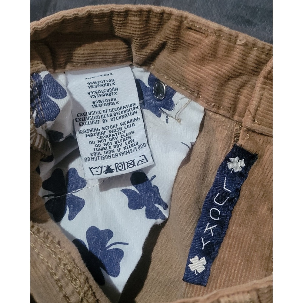 Lucky Brand Girls Corduroy Pants Brown Size Youth 16 Cooper Slim Back To School - Picture 14 of 15